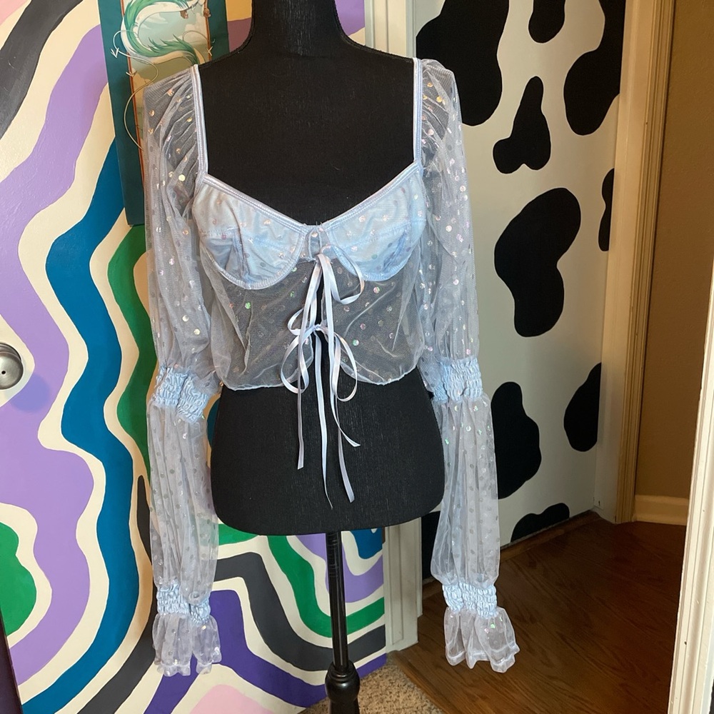 Sugar Thrillz Mesh Top